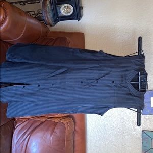 Eileen Fisher Black Button Up Top